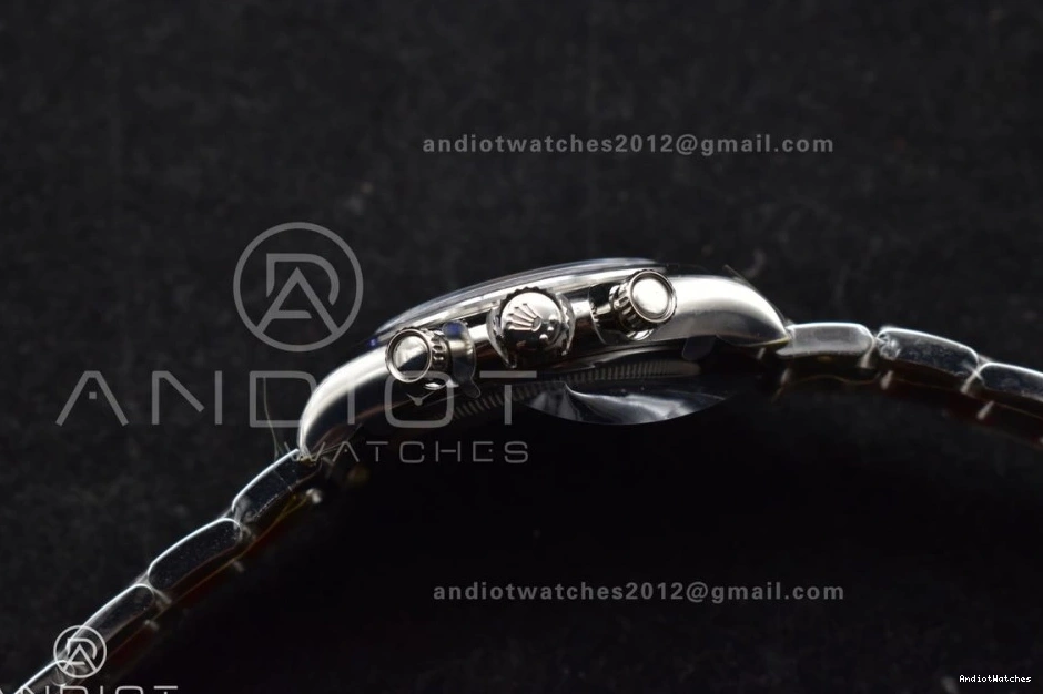 Super Sticks 904L Asian Markers Clean Ice Dial 789 on 126506 Blue Edition Bracelet Daytona 904L SS SS 1:1 Clone Best Bold 0423